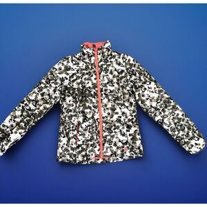 MOUNTAIN HARDWEAR Womens Quilted Full Zip‎ Nylon Jacket XS Printed Light Puff